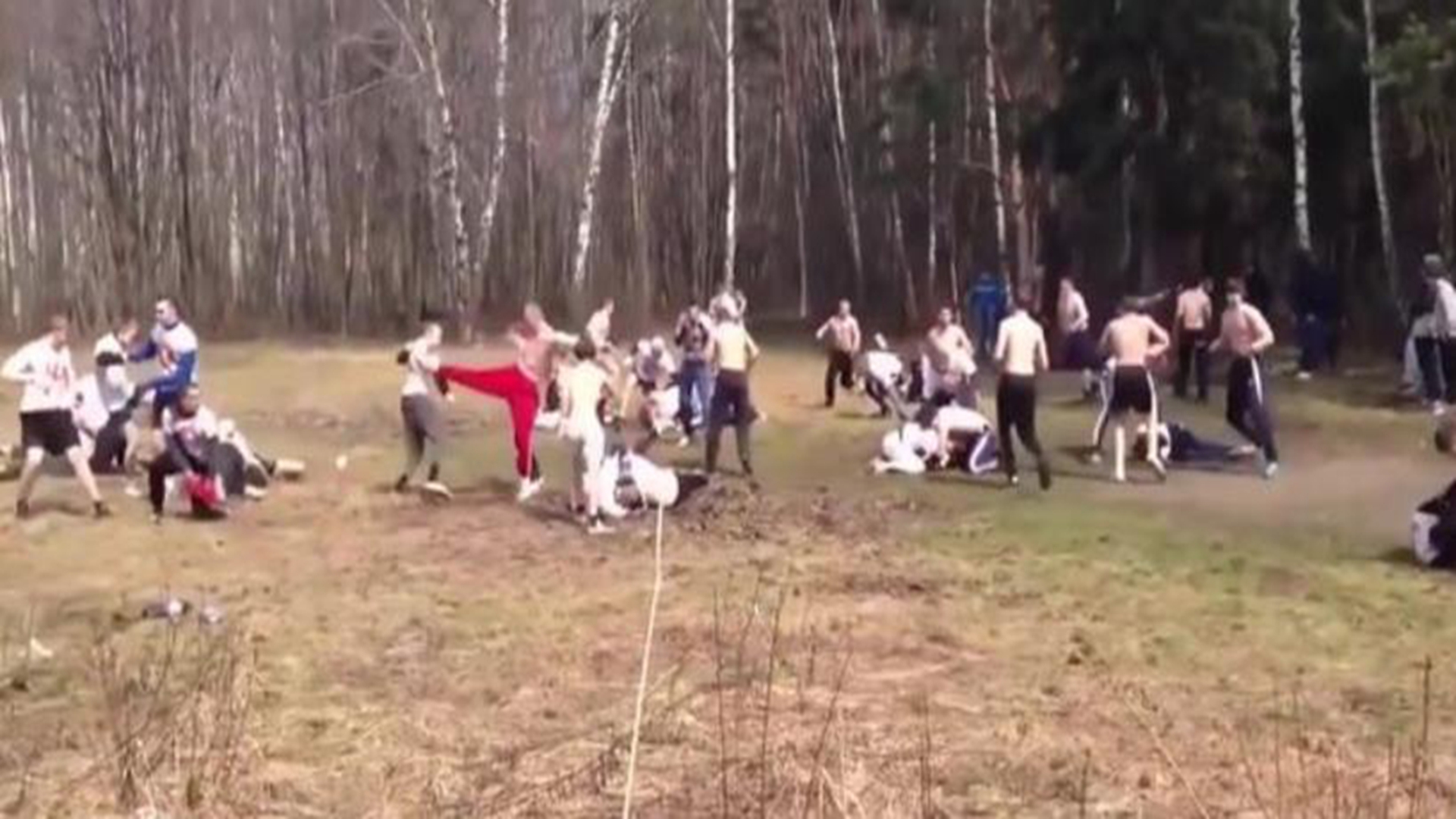 俄罗斯足球迷疯狂时刻,俄罗斯足球大战视频