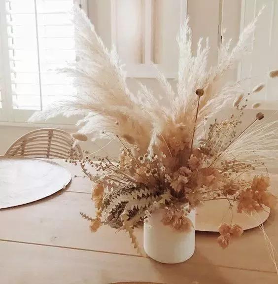 适合干花的装饰,简单的干花装饰