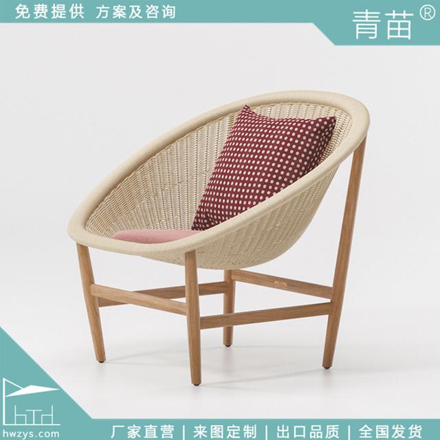 造型独特的现代轻奢风格家具,藤家具风格装修效果图