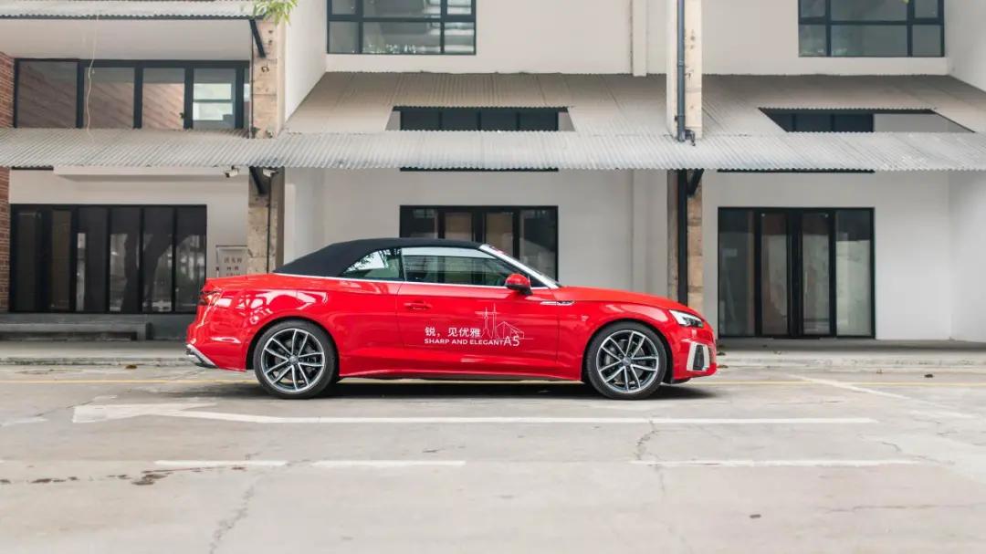 奥迪a5cabriolet敞篷版试驾,奥迪a5sportback