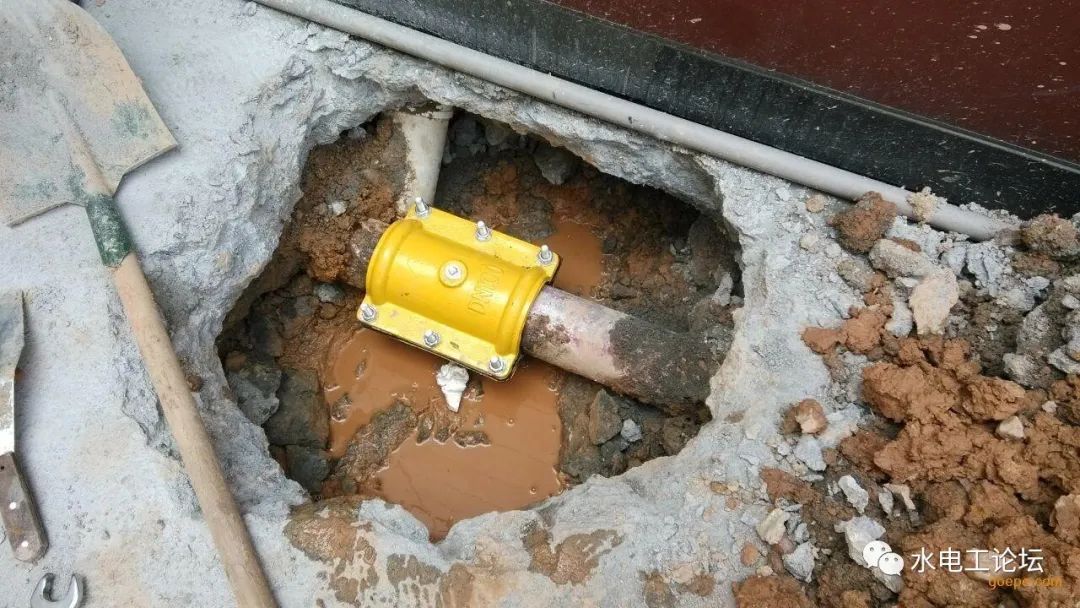 大管漏水维修,大热熔管漏水补救方法