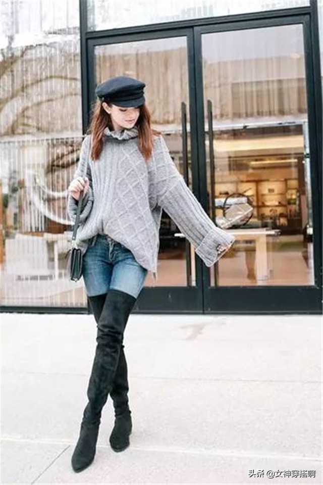 窄版直筒阔腿裤牛仔铅笔裤,阔腿裤已经过时了