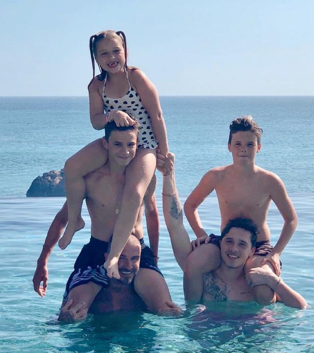 贝克汉姆吐槽自己的儿子,贝克汉姆三个儿子和女儿现状