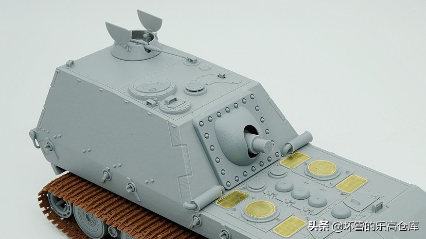 全冠积木斯图亚坦克测评,德国e100坦克积木