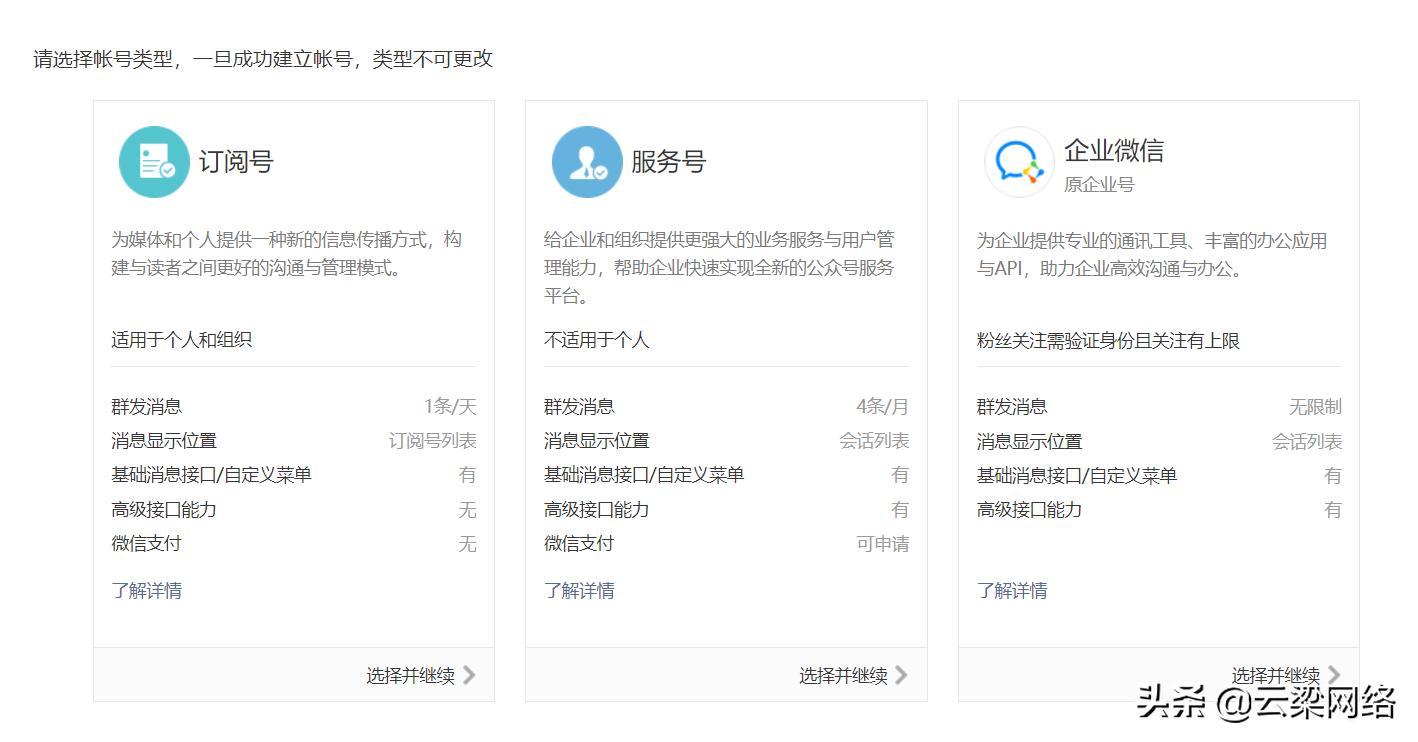 一个微信可以创建几个免费公众号,五分钟做一篇公众号