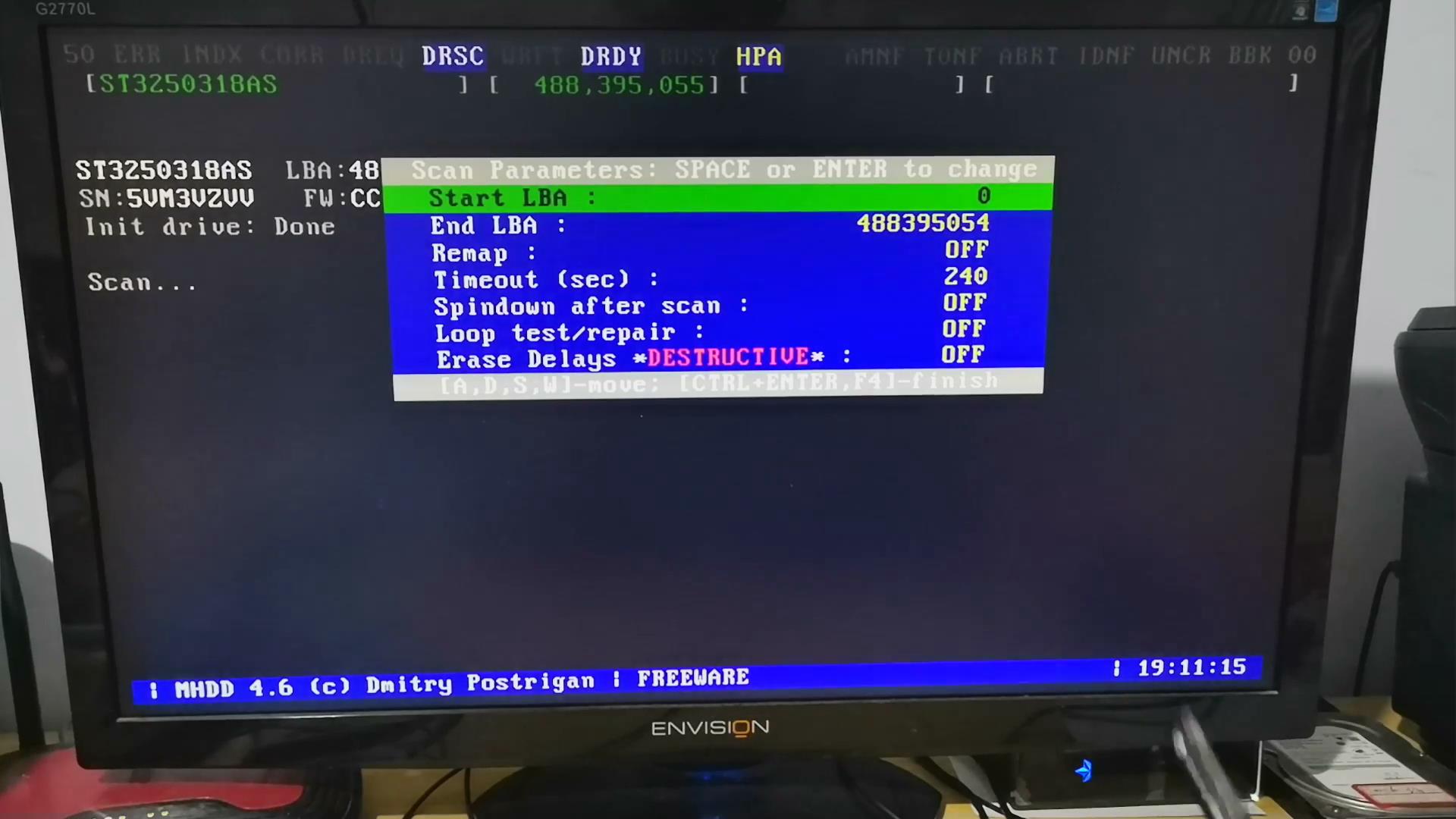 mhdd硬盘坏道可以屏蔽么,怎么使用mhdd软件检测硬盘的好坏