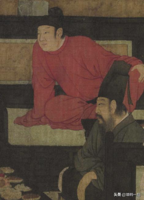 韩熙载夜宴图是真开心还是假开心,上新了故宫第四期韩熙载夜宴图