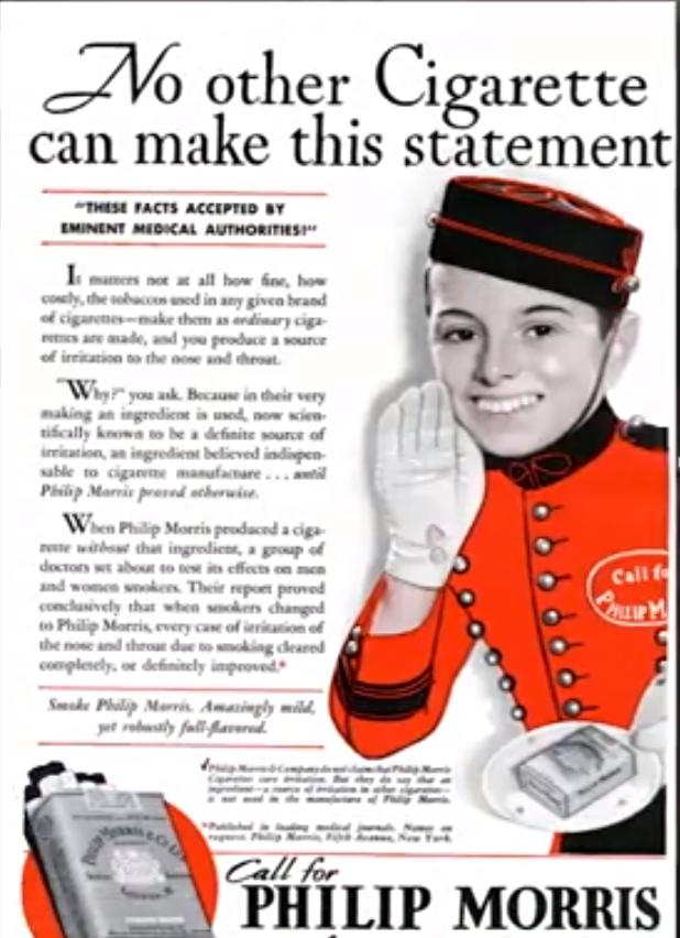 1917年的美国香烟广告有多丧心病狂？联合两万多名医生说吸烟无害