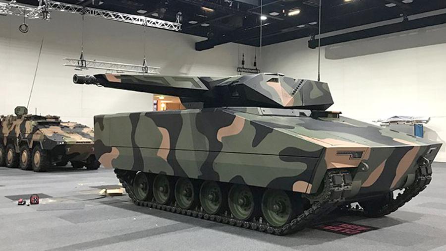 世界上防护能力最强的装甲车,最新山猫kf41步兵战车