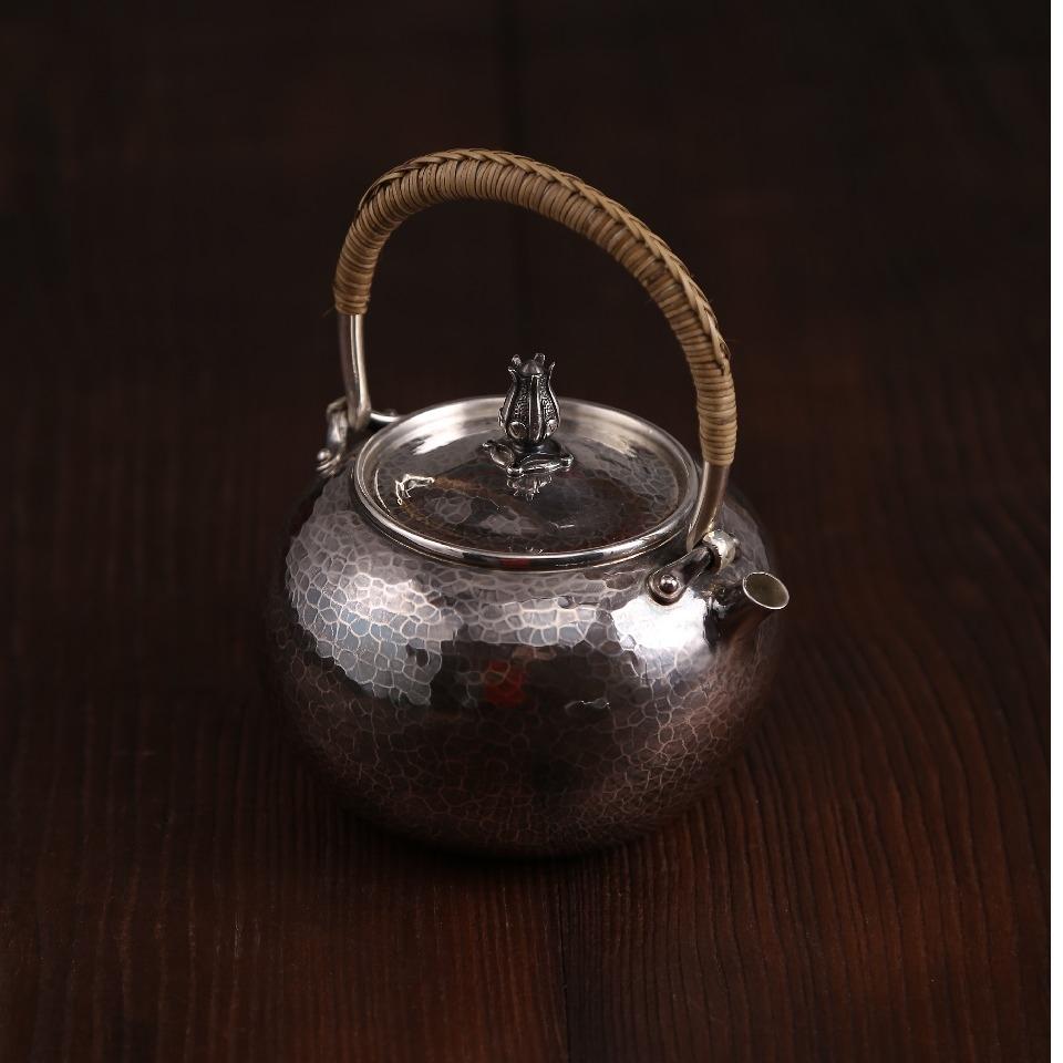 银壶泡茶初学者入门,入门银壶