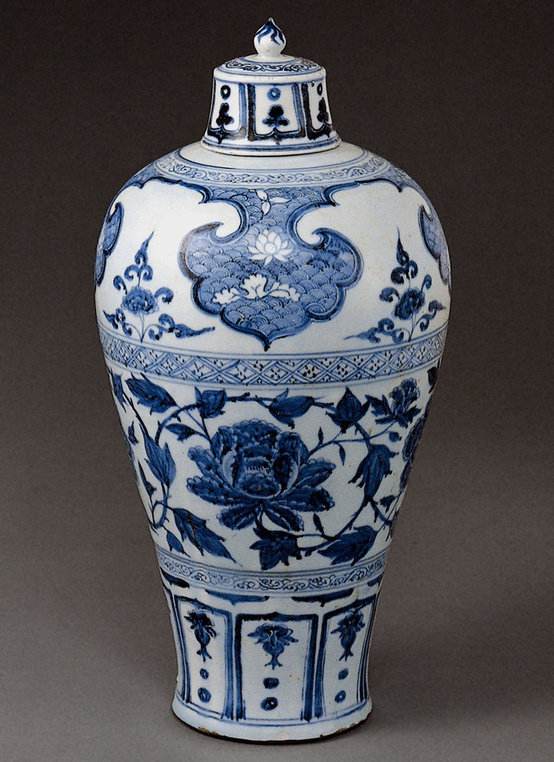 元青花白色分析,元青花瓷器的另类解读