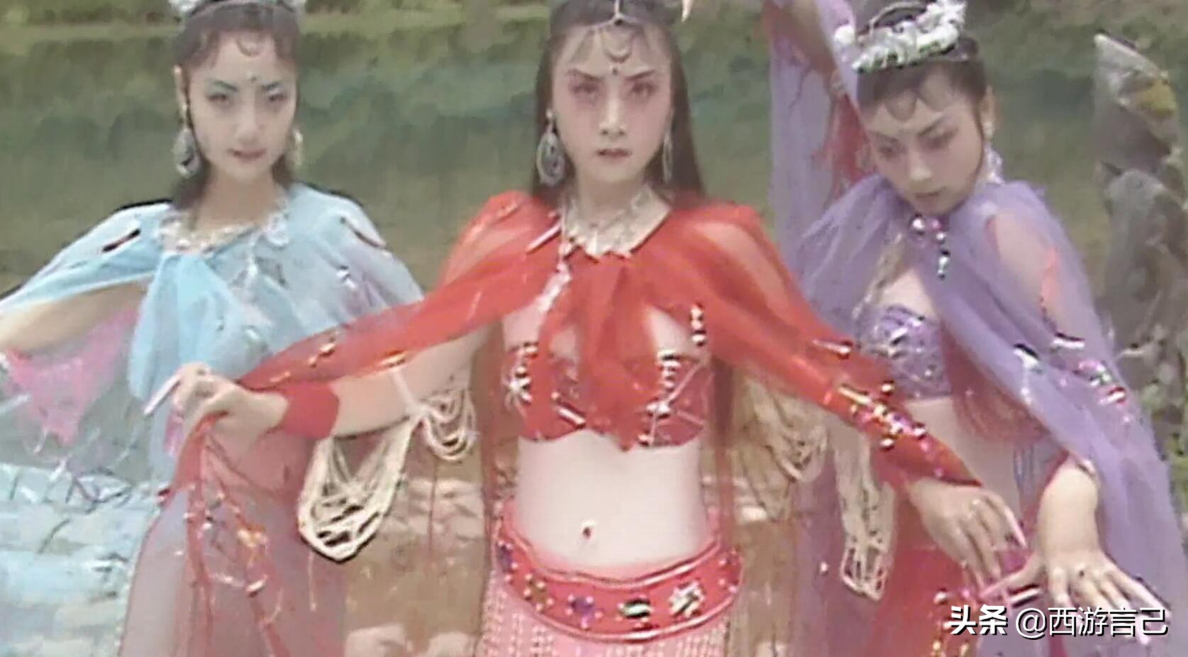 八戒对蜘蛛精说了啥,猪八戒看见蜘蛛精口水流一地