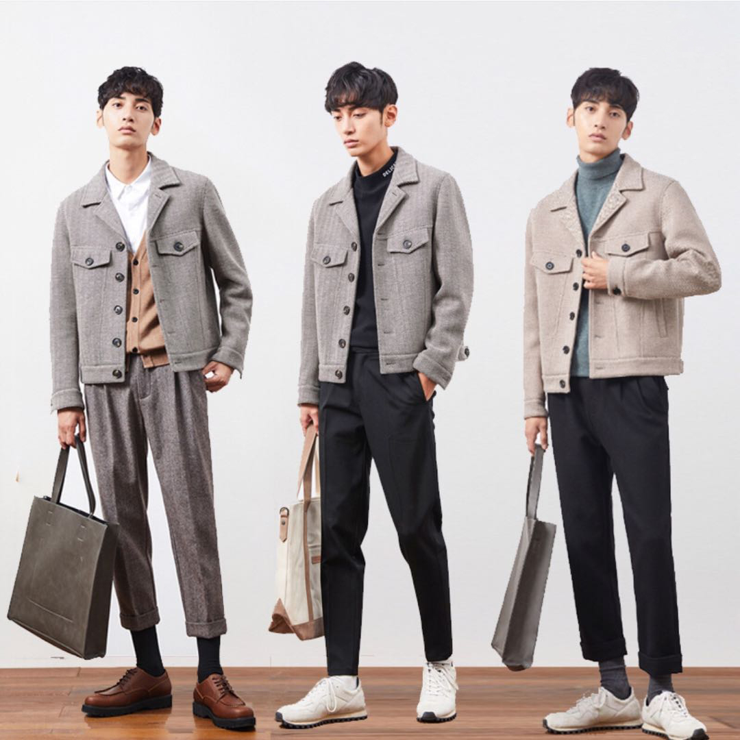 小个子男生秋冬衣服搭配,大肚子男生穿衣搭配秋冬