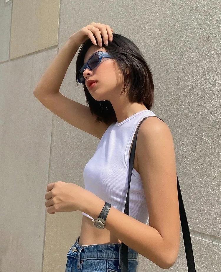 适合拽姐的简单短发霸气发型,拽拽的短发发型