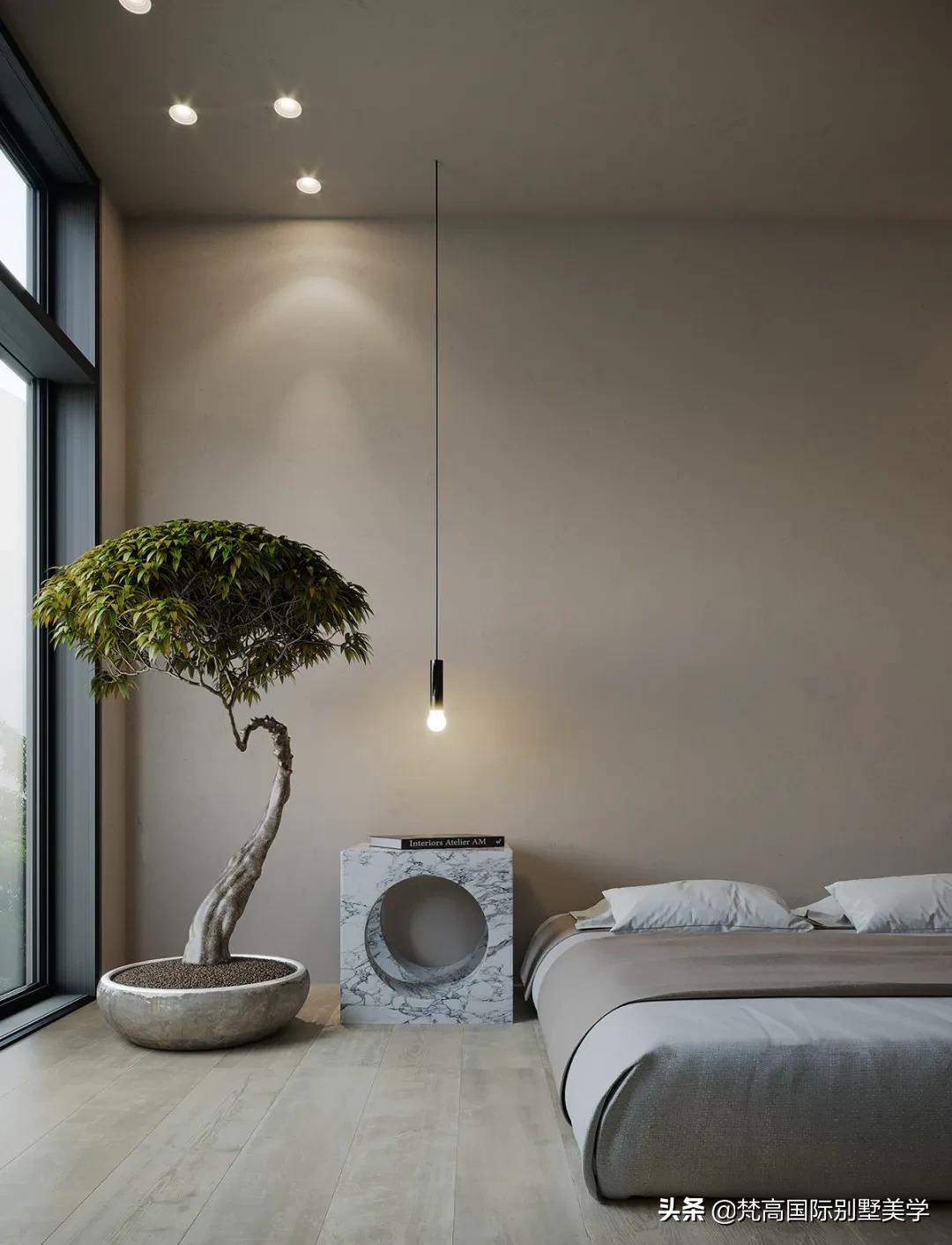 农村别墅衣帽间卧室一体设计图,别墅房子装修风格推荐