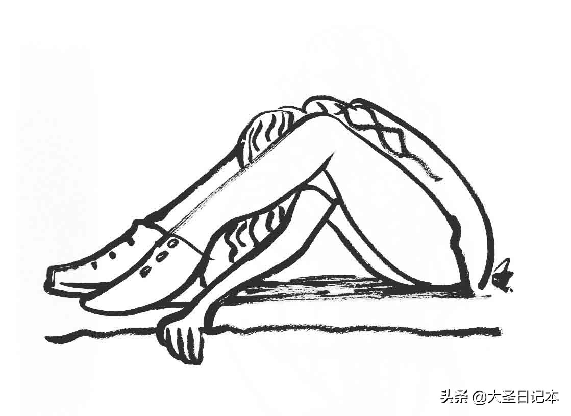 漫画现场临摹,人物写生漫画速写