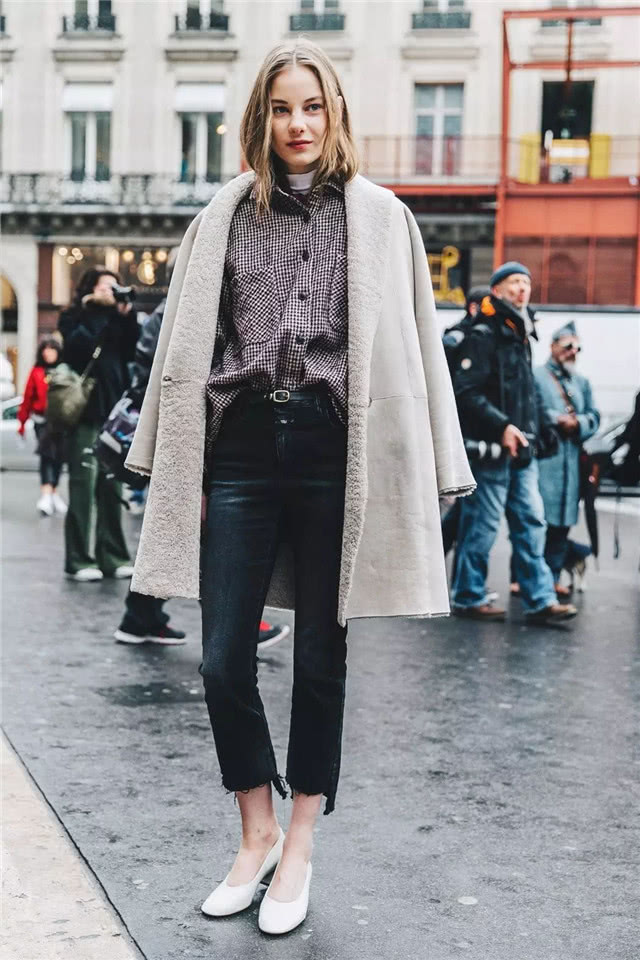 简单好看的奶奶鞋真皮,高端大气奶奶鞋