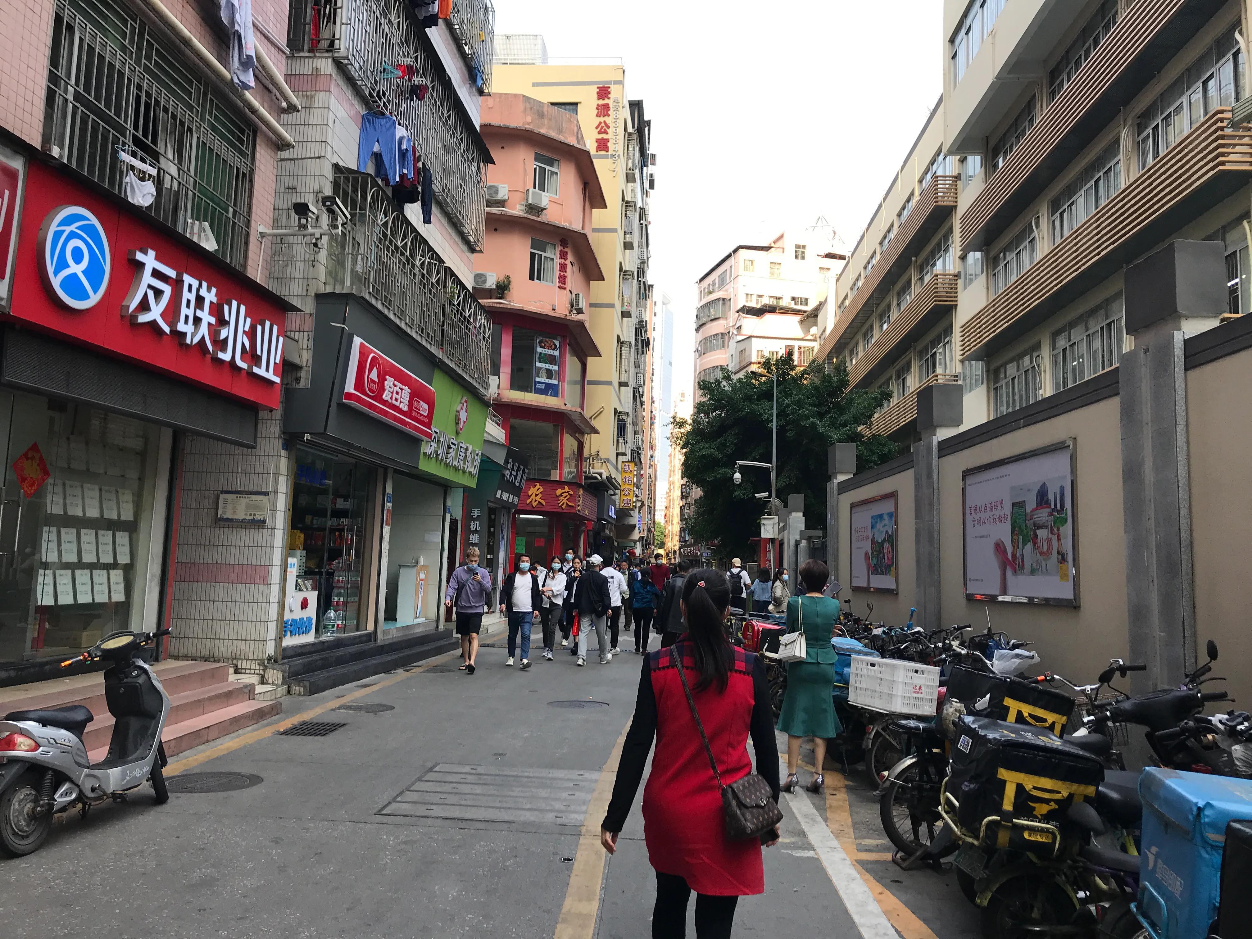 福田区岗厦村城中村,深圳福田cbd城中村