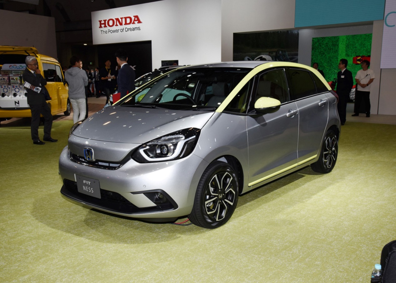 本田飞度改色双色灰魅紫双拼,本田飞度潮跑pro2023双色版