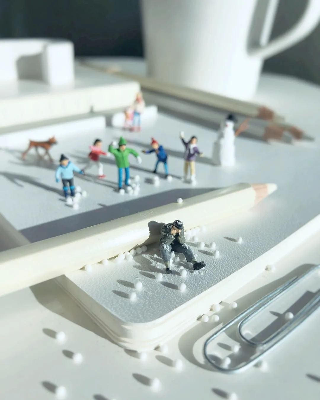 迷你版办公桌,森系书桌迷你世界