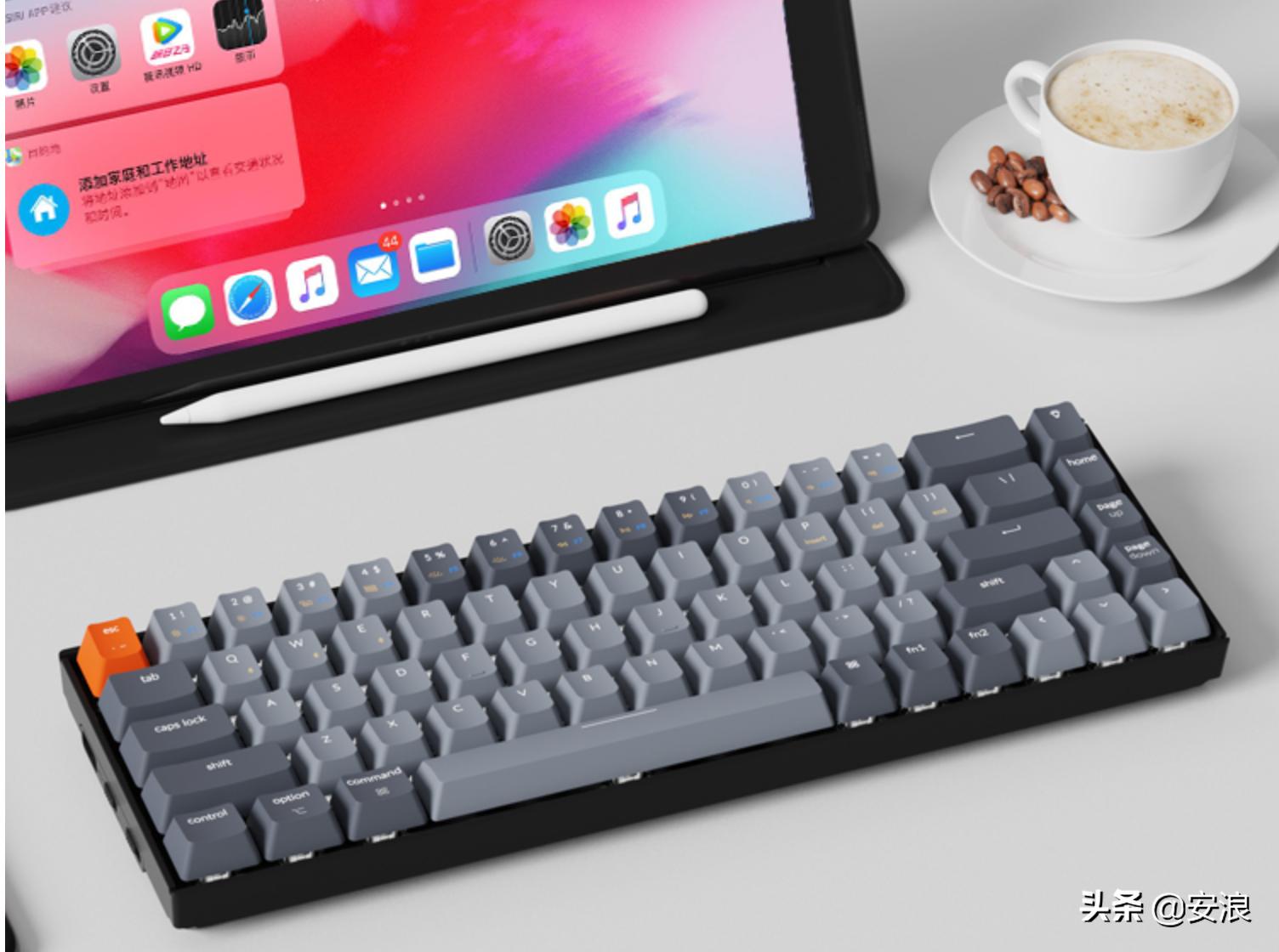 适合mac电脑的机械键盘,适合mac和win的超薄机械键盘