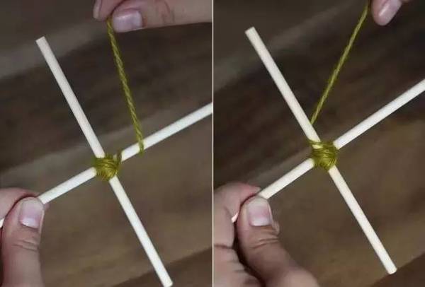 厉害，只用一次性筷子绕上毛线，开出曼荼罗花！附手工教程