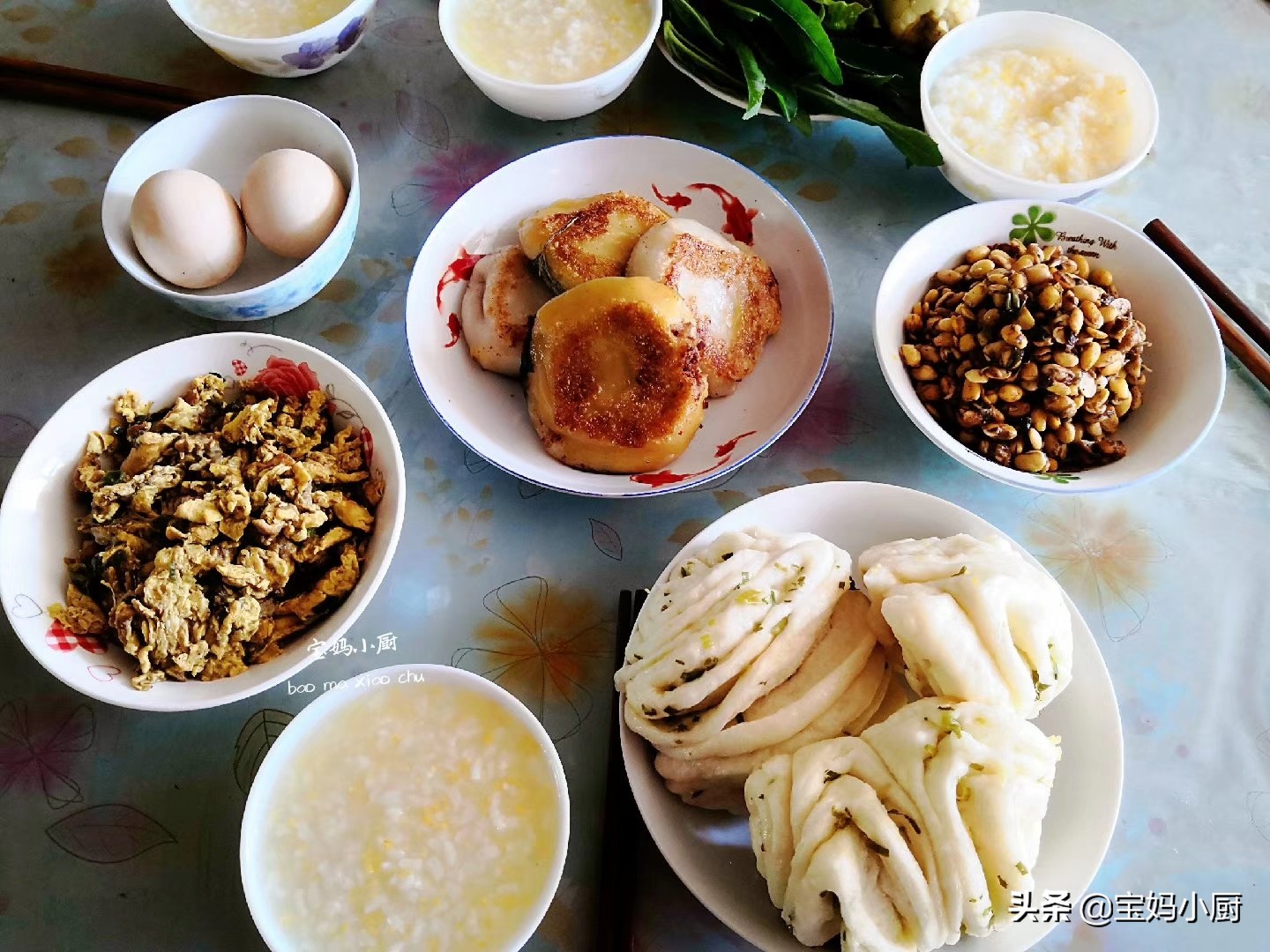 记录在娘家吃吃喝喝的美好时光,娘家最幸福的早餐