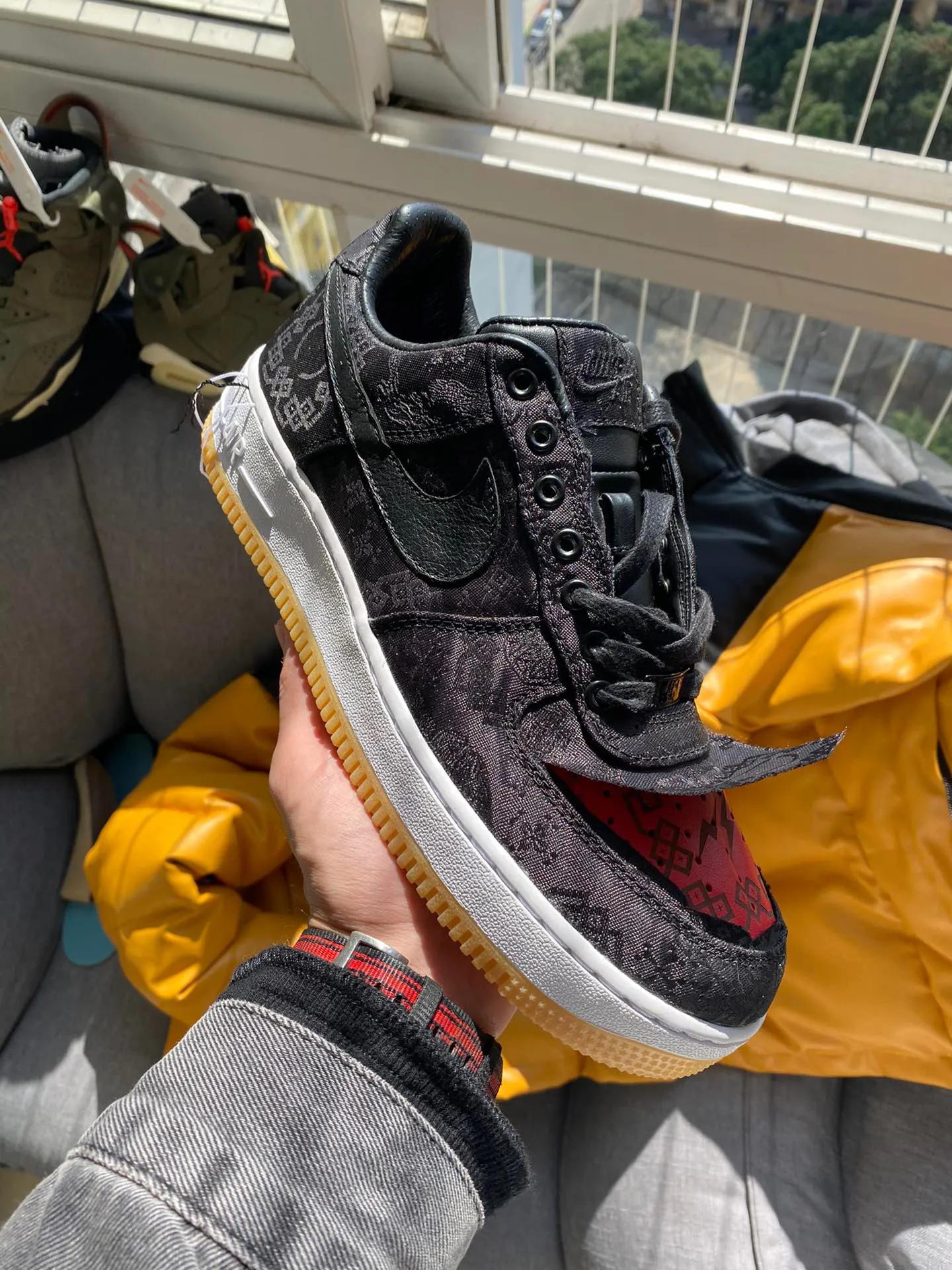 clotxnikeairforce1low彩蛋,nikeairforce1low四勾鉴别