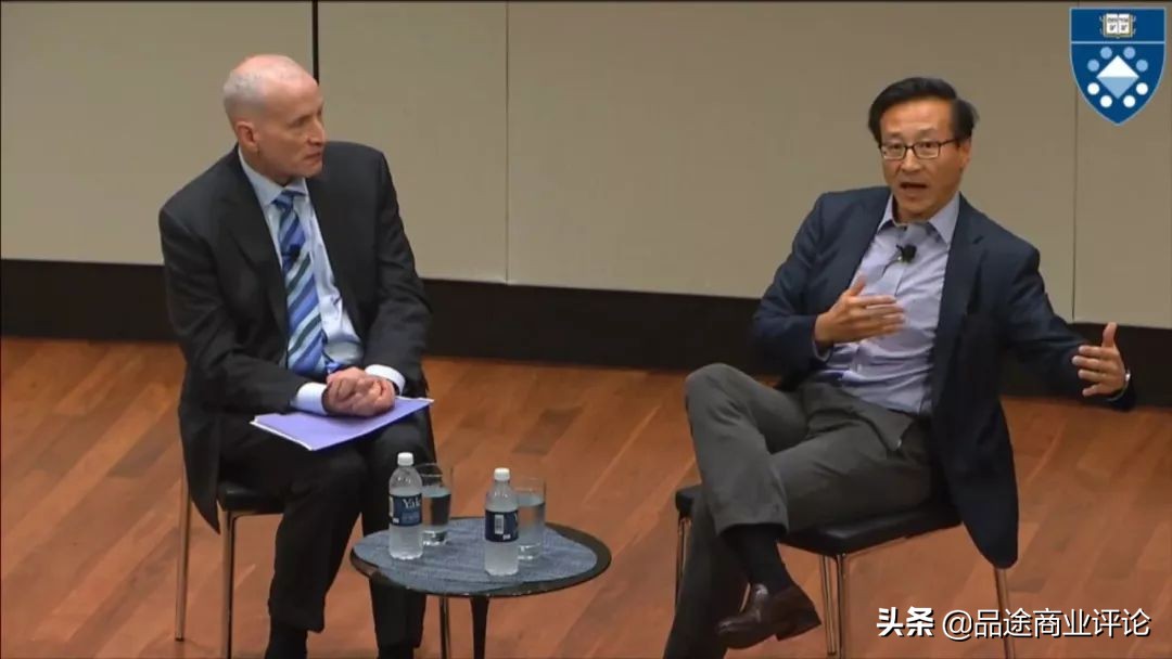 蔡崇信刘炽平同台,蔡崇信刘炽平