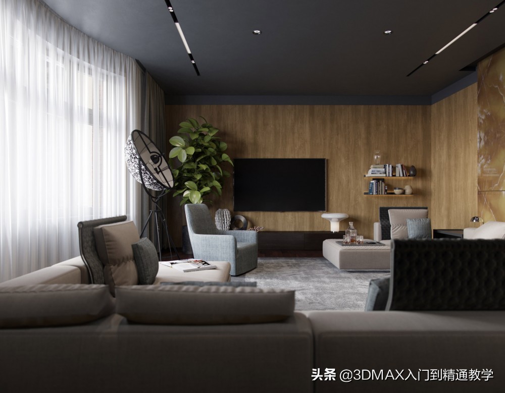 那些好看的效果图是怎么做的,耗时56小时才完成作品