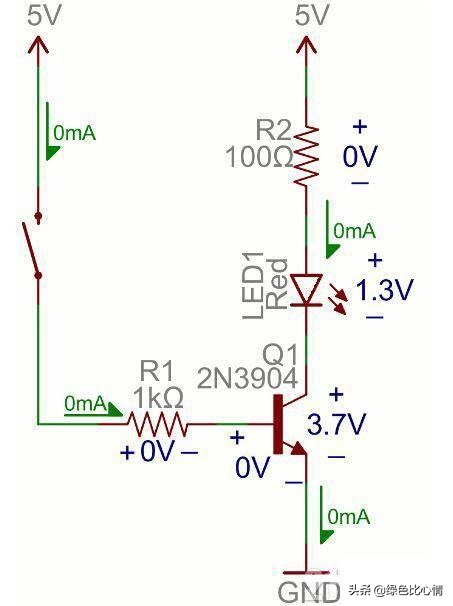 三极管的开关原理图视频,三极管开关详细讲解
