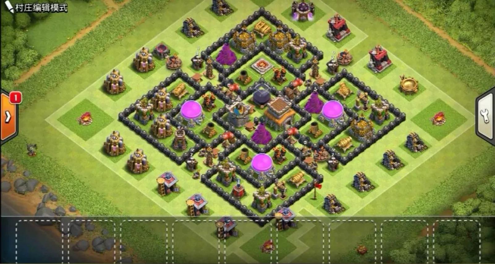 八本部落冲突女武神流配兵,部落冲突八本最强阵型怎么摆