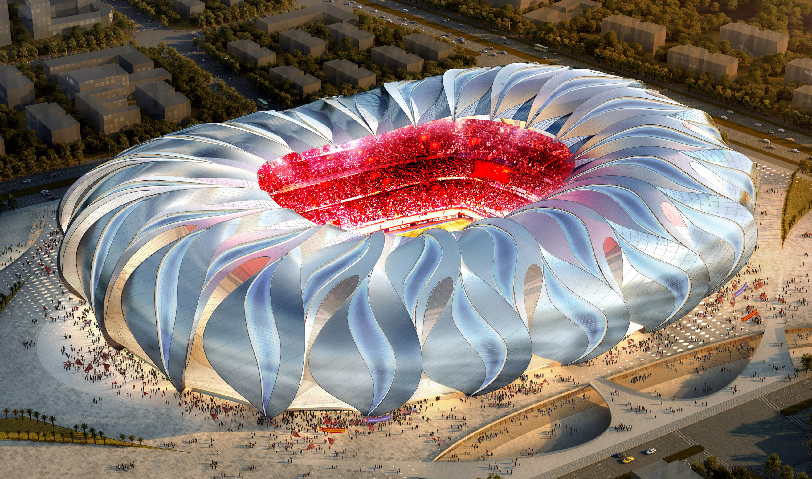 恒大足球场有多少平方米,恒大新赛季足球场