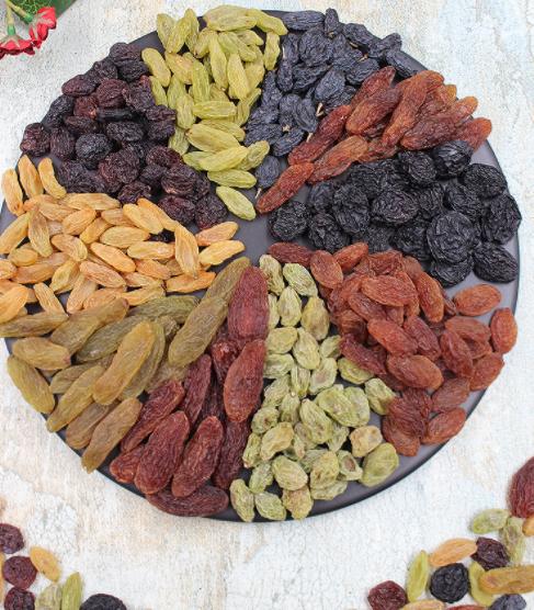 真正的黑色葡萄干,正宗的新葡萄干