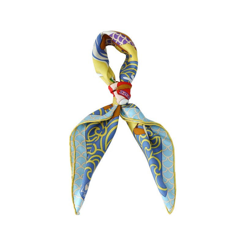 系围巾时髦,摩登复古优雅大气围巾