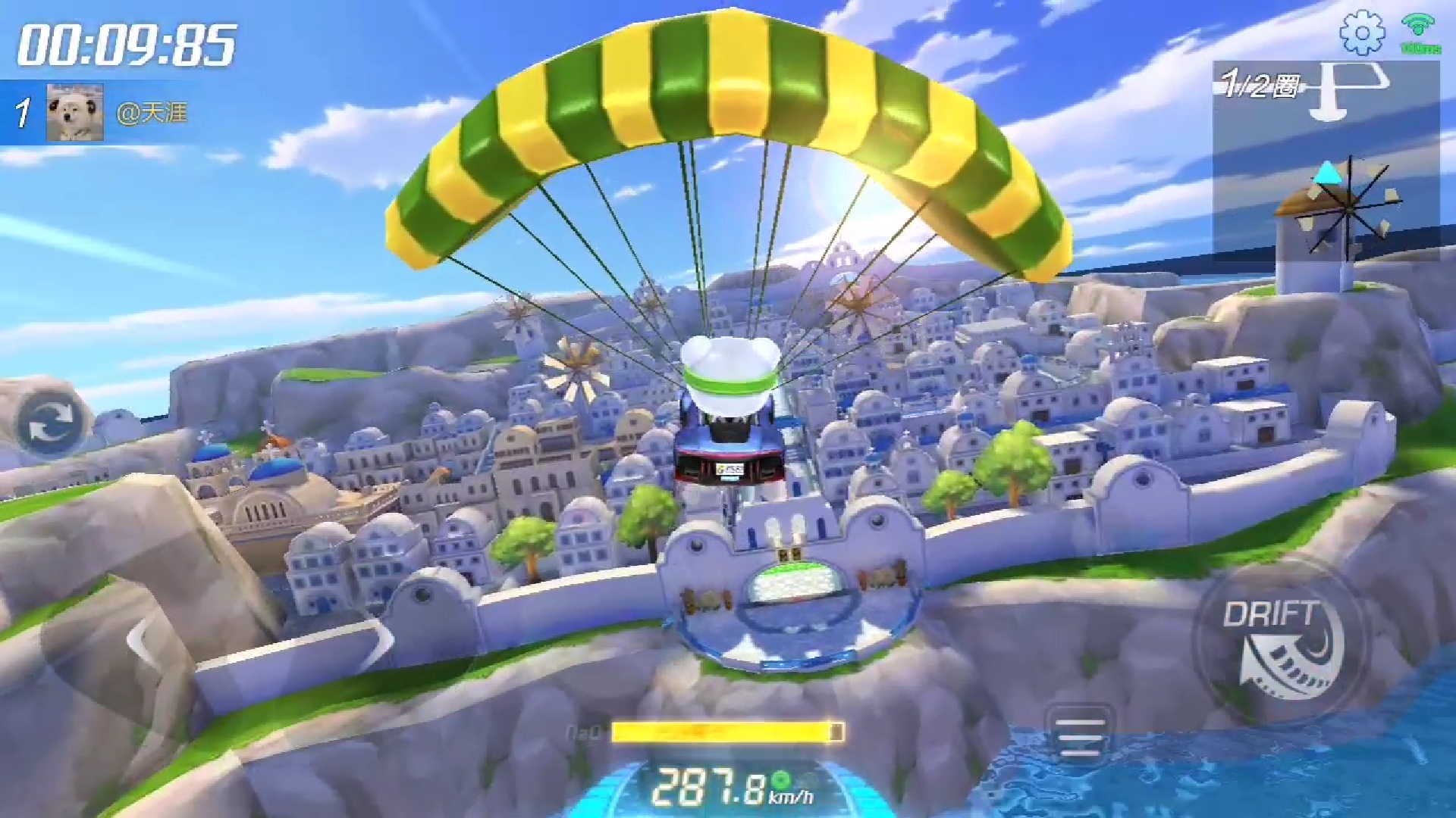 跑跑手游路线,跑跑卡丁车手游地图细节