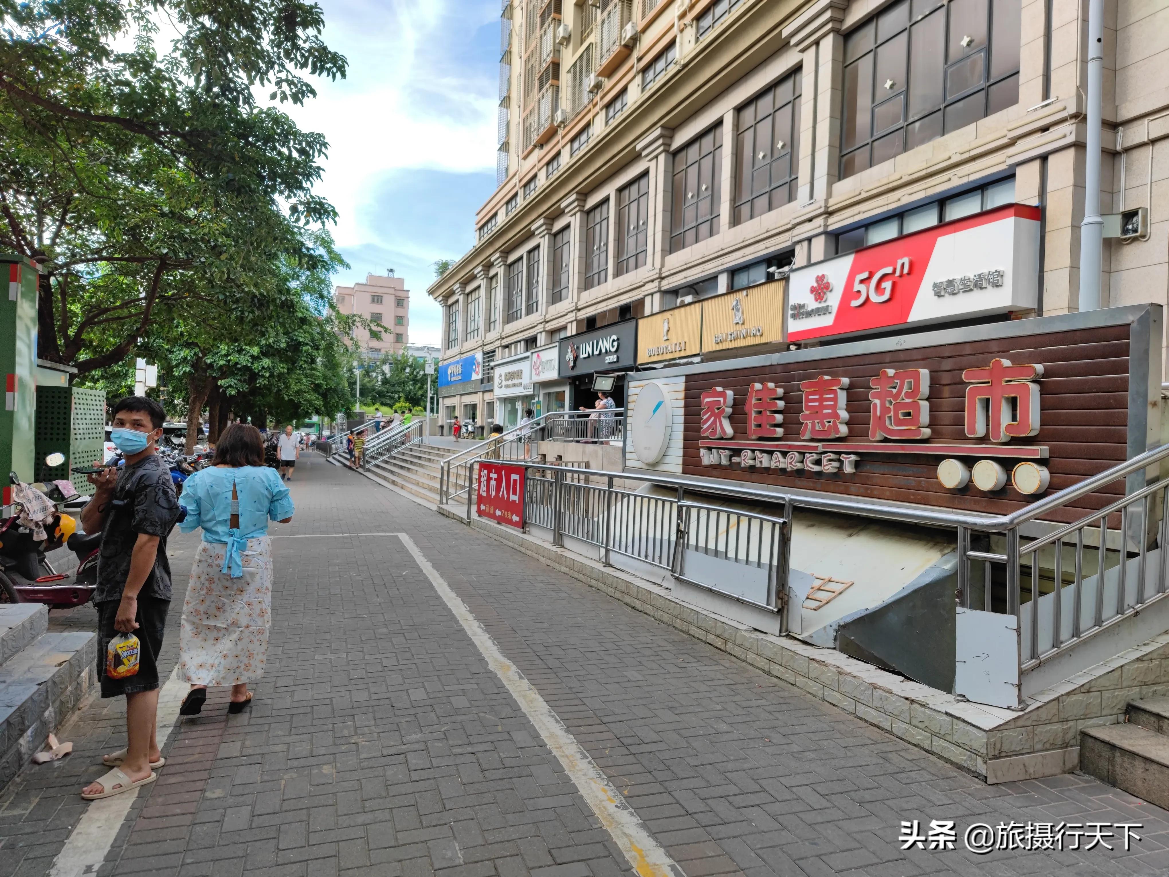 海口长流街景,海口长流镇商业街地址