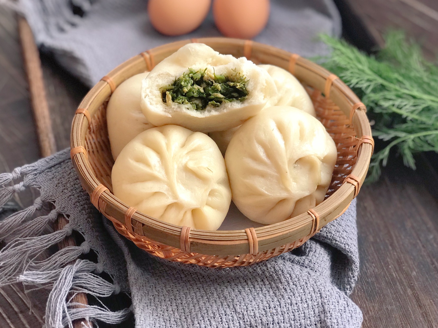 韭菜鸡蛋虾皮蒸包子多长时间,菠菜韭菜鸡蛋虾皮能蒸包子吗