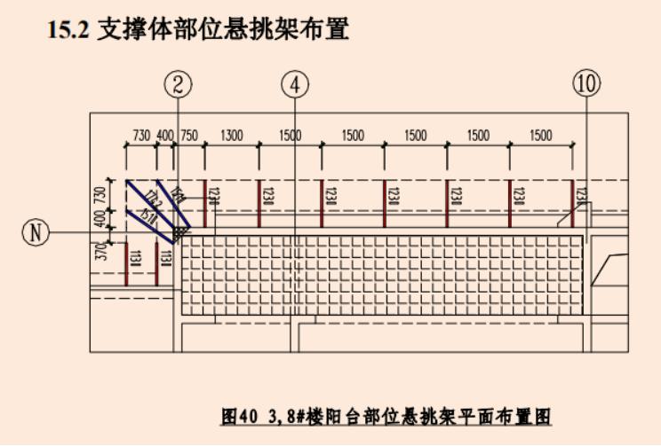 新型悬挑脚手架孔洞不漏水,新型悬挑脚手架如何预埋