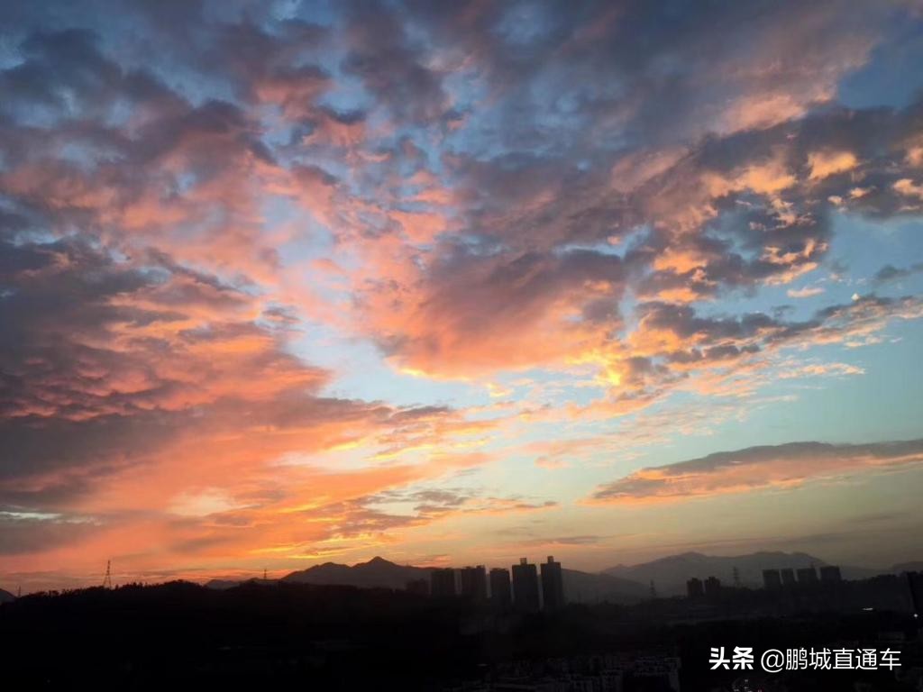 昨天深圳晚霞喜提热搜！美爆了，一大波晚霞图片来袭