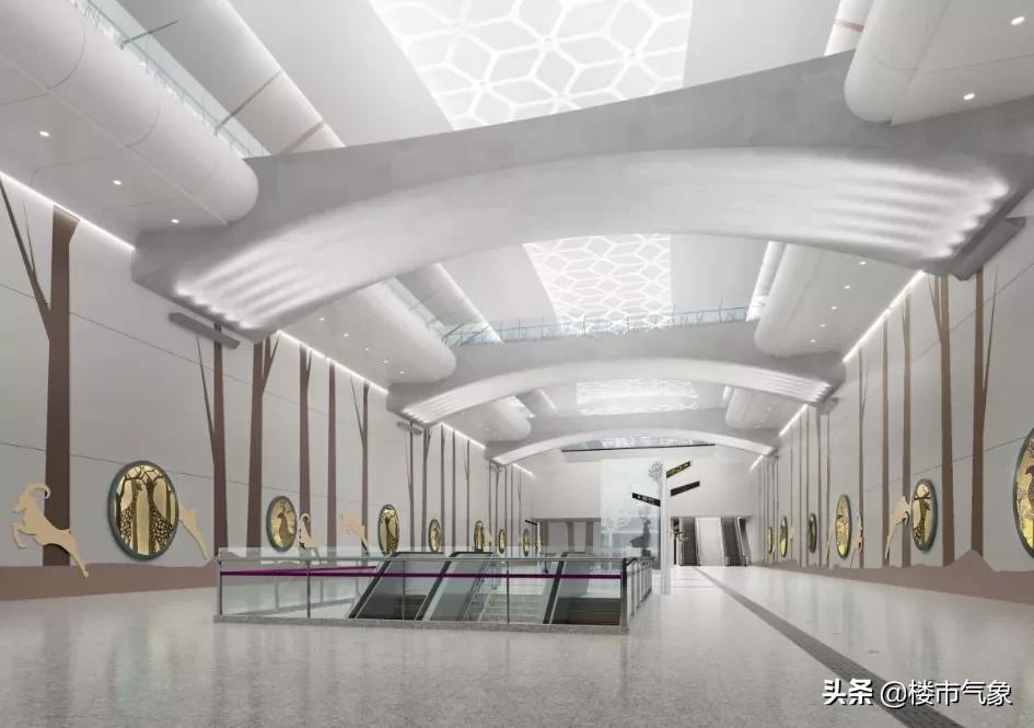 郑州地铁装修,郑州地铁3号线二期装修最新进展