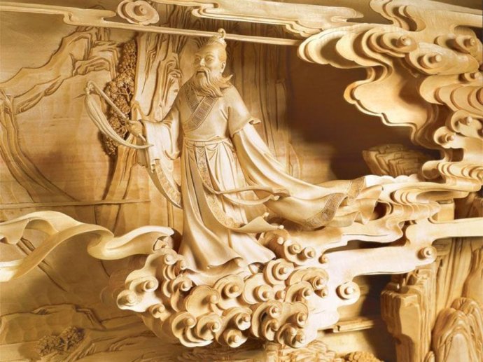 中国四大木雕精品欣赏：东阳木雕