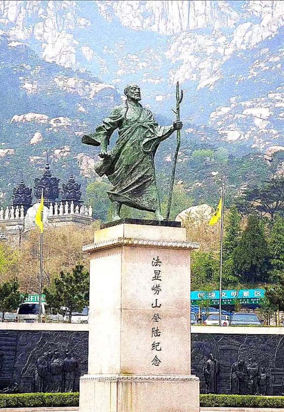 法显和玄奘生平,西天取经第一高僧法显的故事