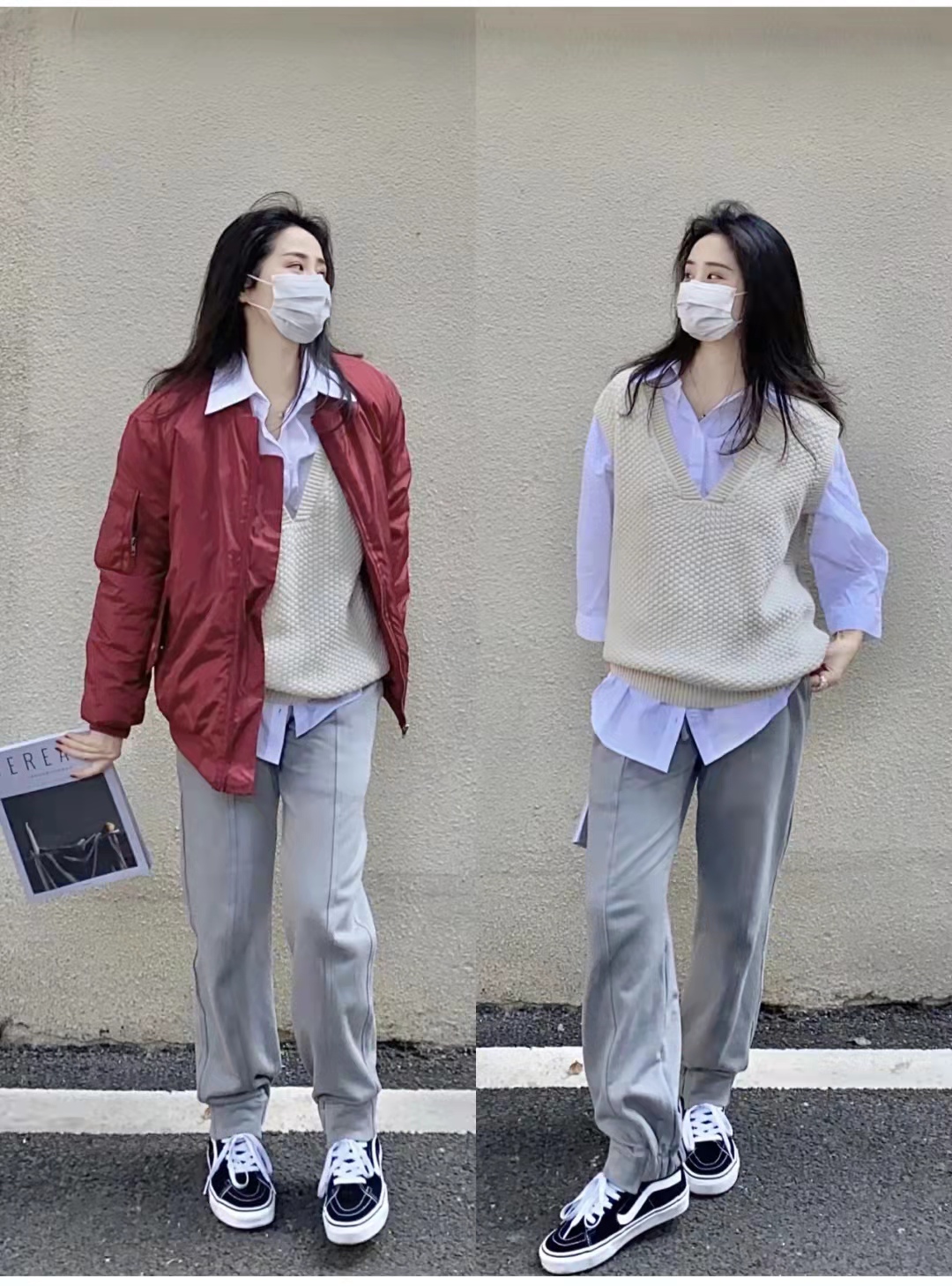 男生冬天灰色裤子配什么,男士冬天灰色上衣搭配什么裤子