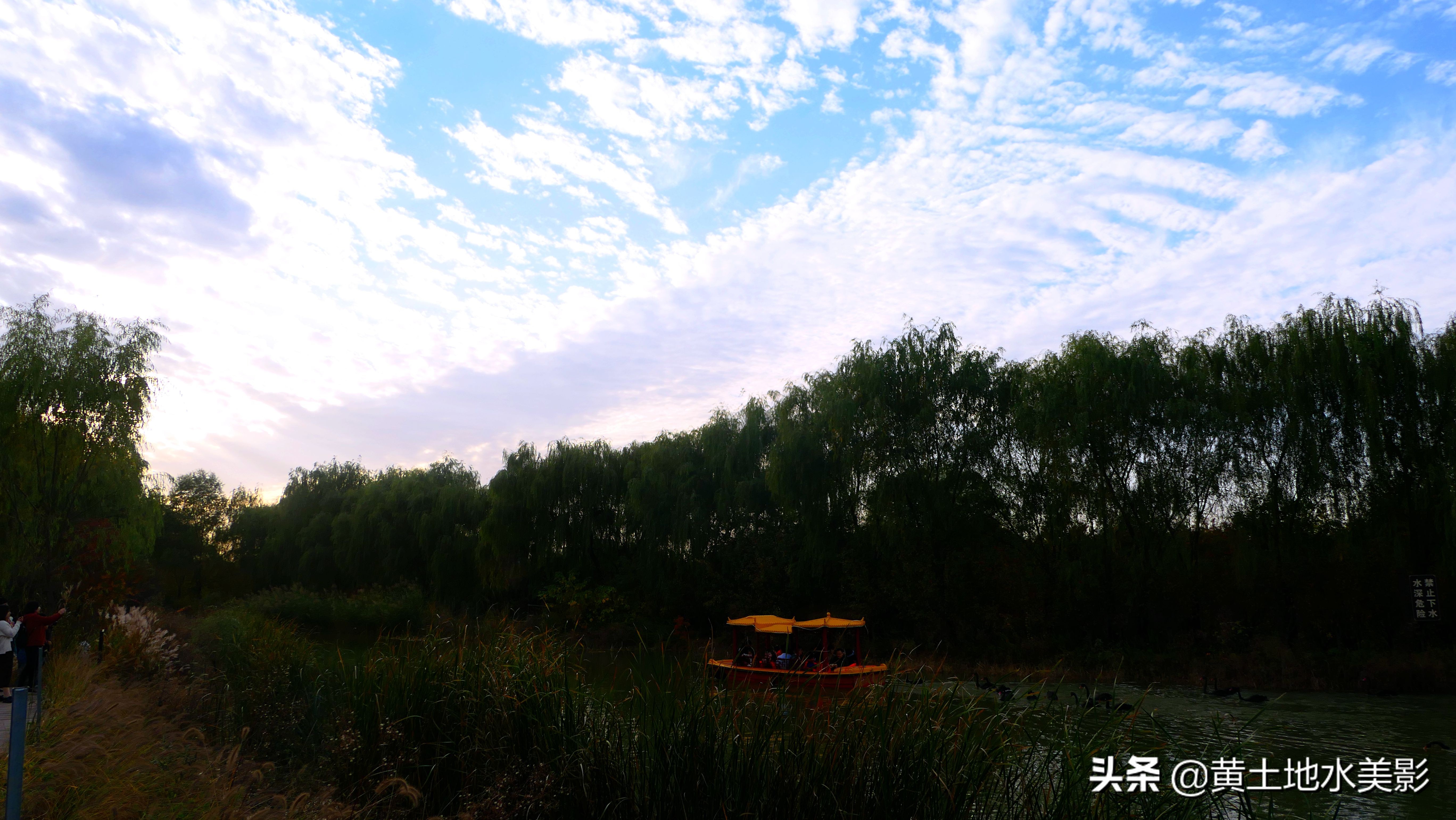 占地590亩的湿地公园,野生动物比较多的旅游景区