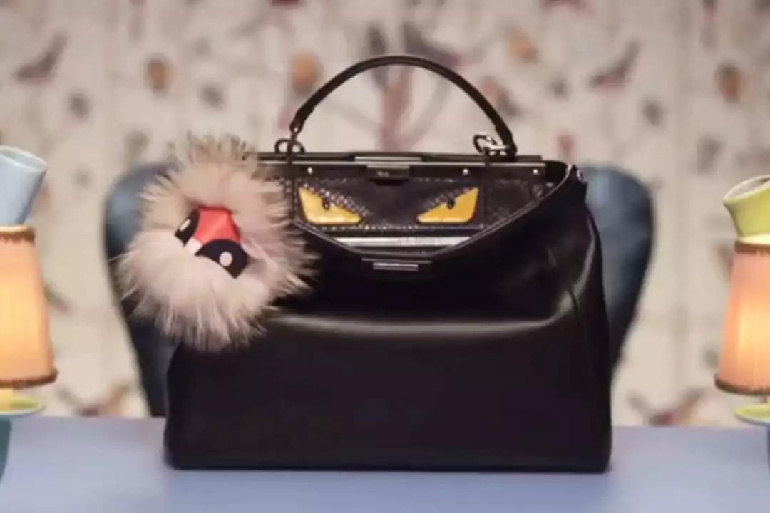 fendi皮草1995,fendi经典多色牛皮