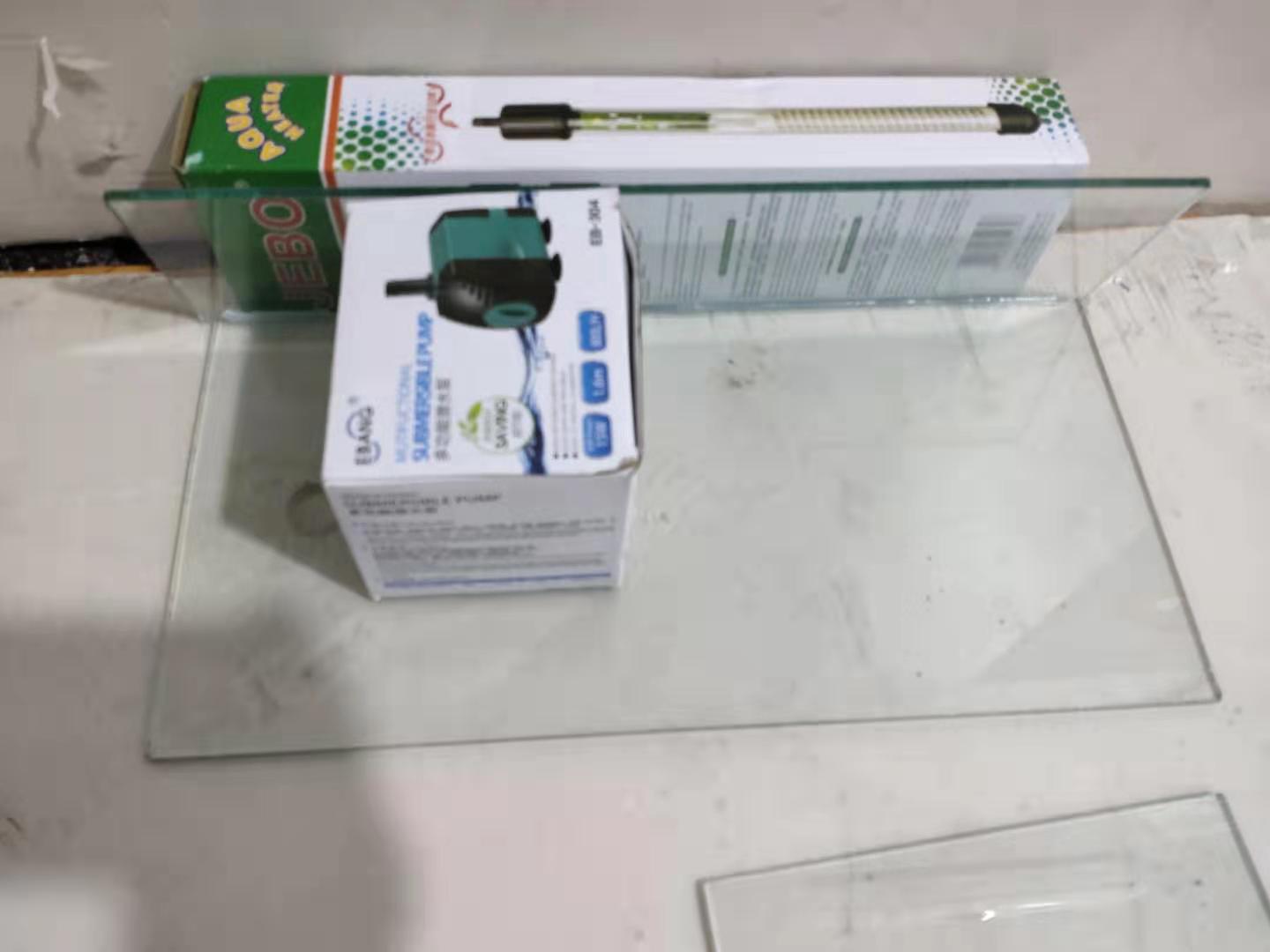 自制玻璃背滤槽,90鱼缸玻璃上滤槽制作教程