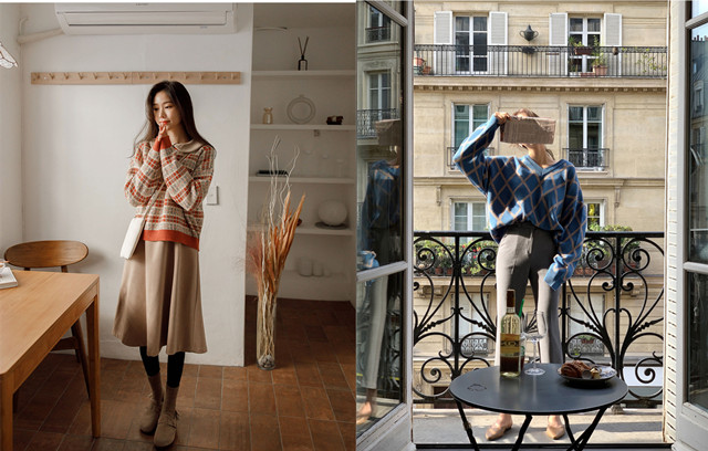 18套韩国街拍穿搭示范，帮你找到冬天穿搭灵感，时髦又好看