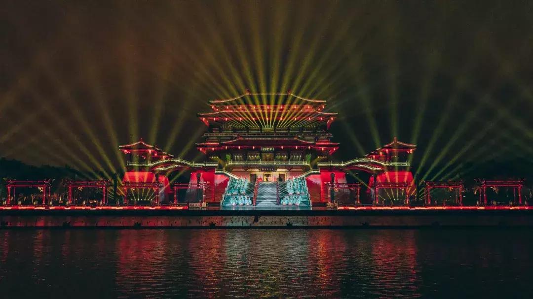 大唐芙蓉园水舞光影秀收费吗,大唐芙蓉园大型水上光影秀