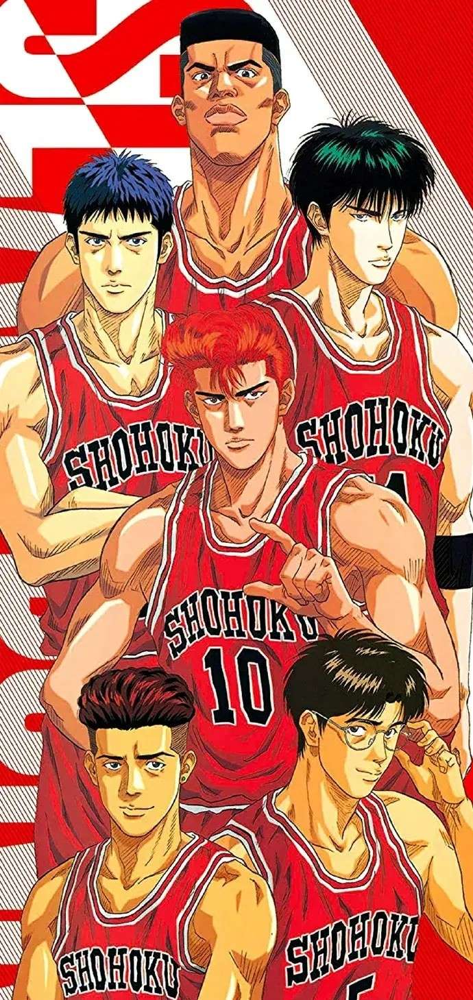 灌篮高手全面屏壁纸iphone高清,灌篮高手原动漫壁纸
